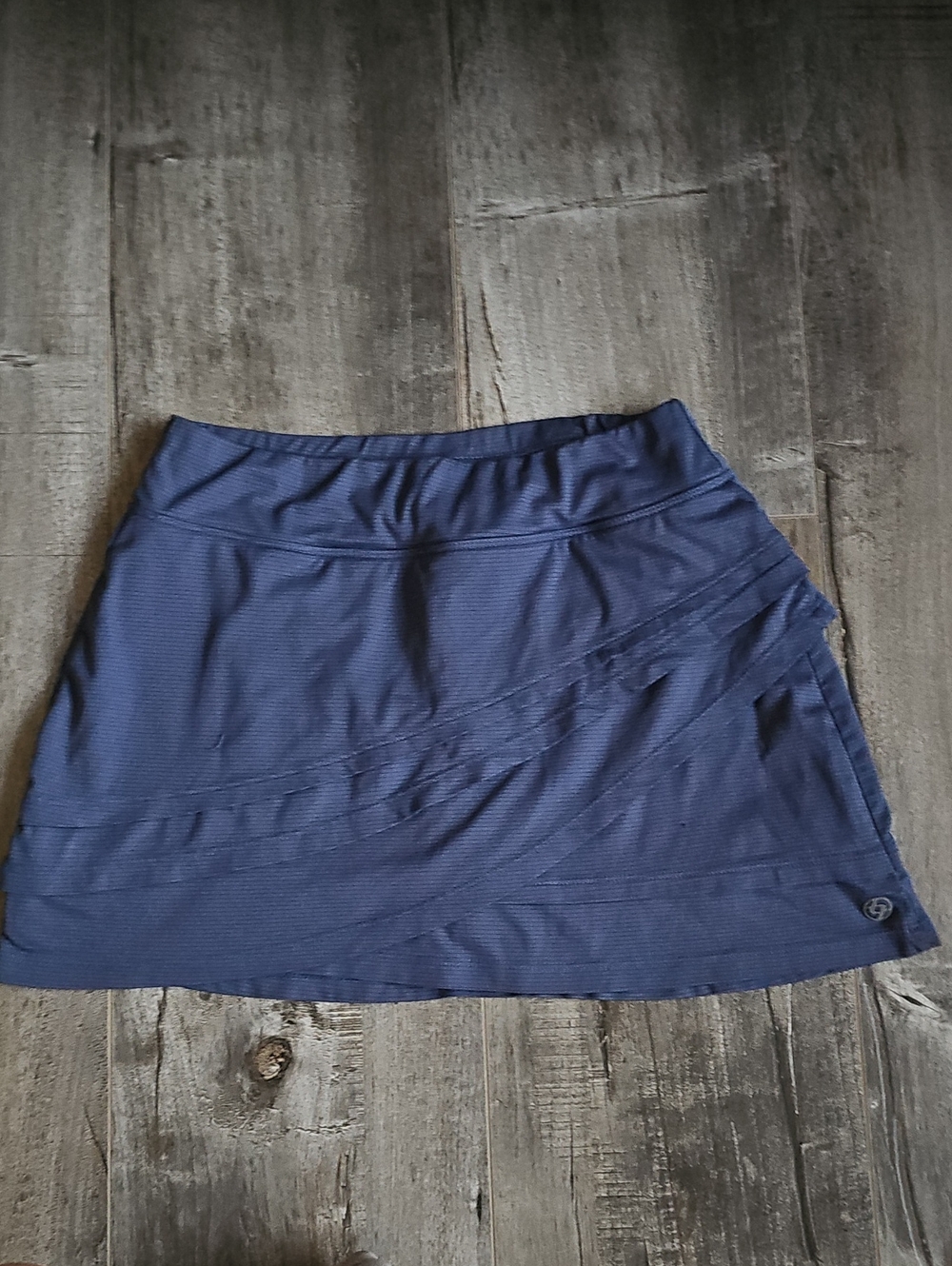 Lija Navy Mini Athletic Skort Size S